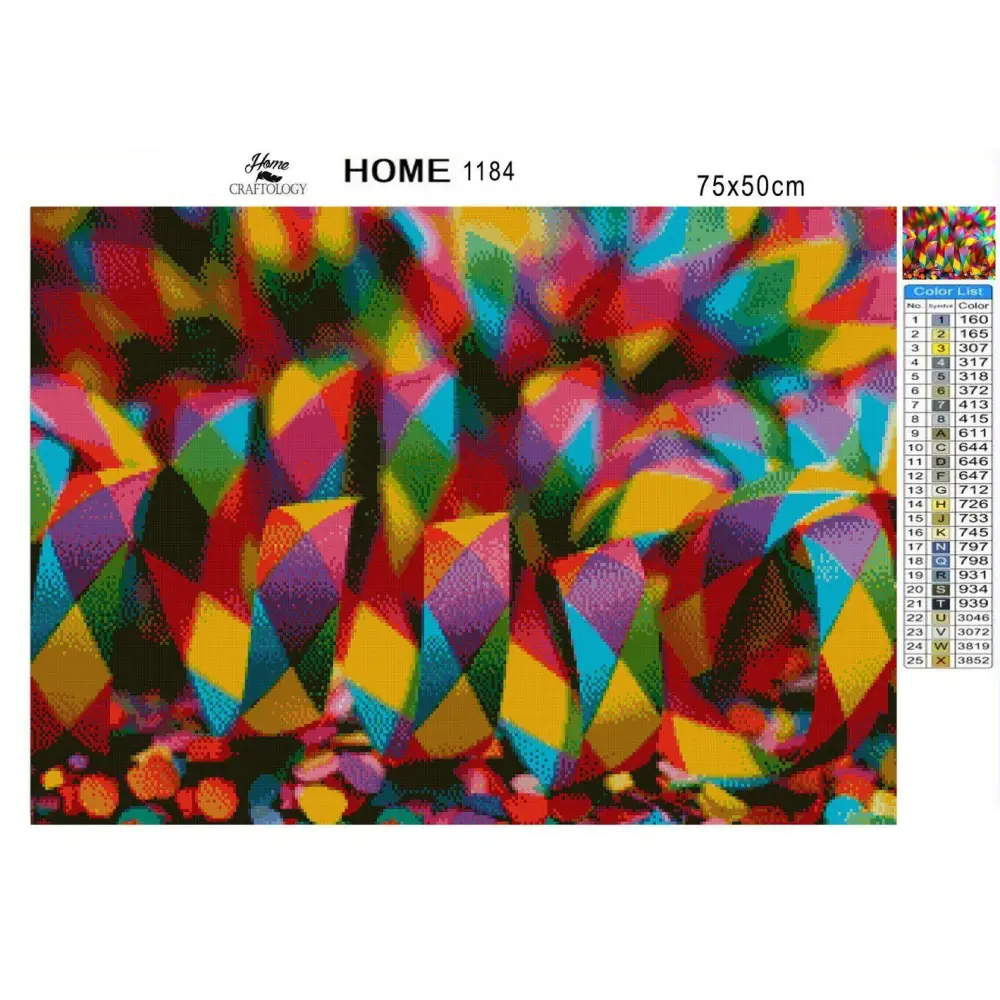 Carnival Streamer - Diamond Painting Kit - Home Craftology