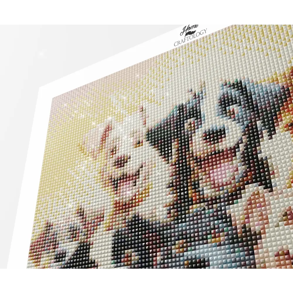 Cartoon Dogs - Exclusive Premium Diamond Painting Kit - Diamond Painting Kit
