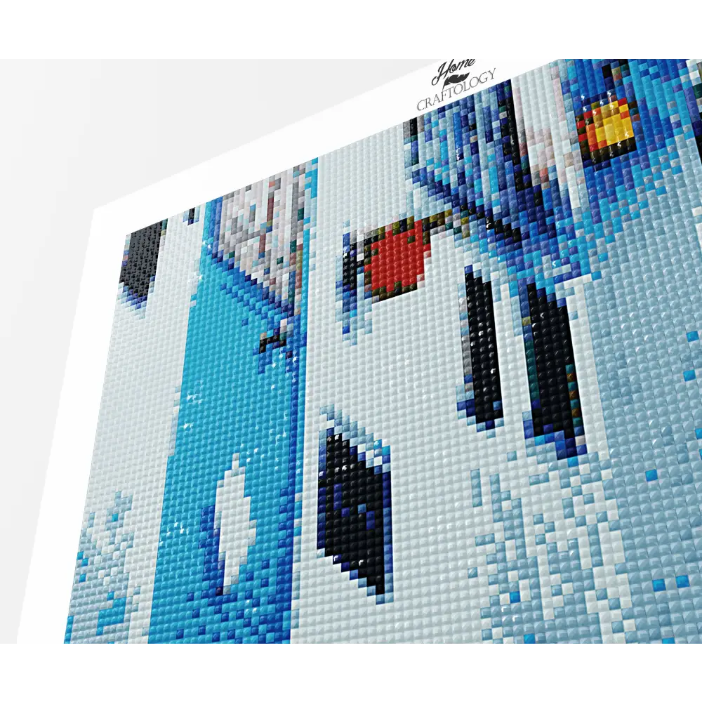 Chefchaouen - Premium Diamond Painting Kit - Diamond Painting Kit