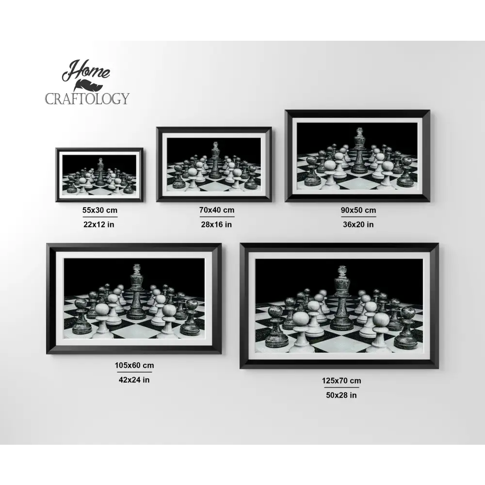 Chess Pieces - Premium Diamond Painting Kit - Diamond Painting Kit