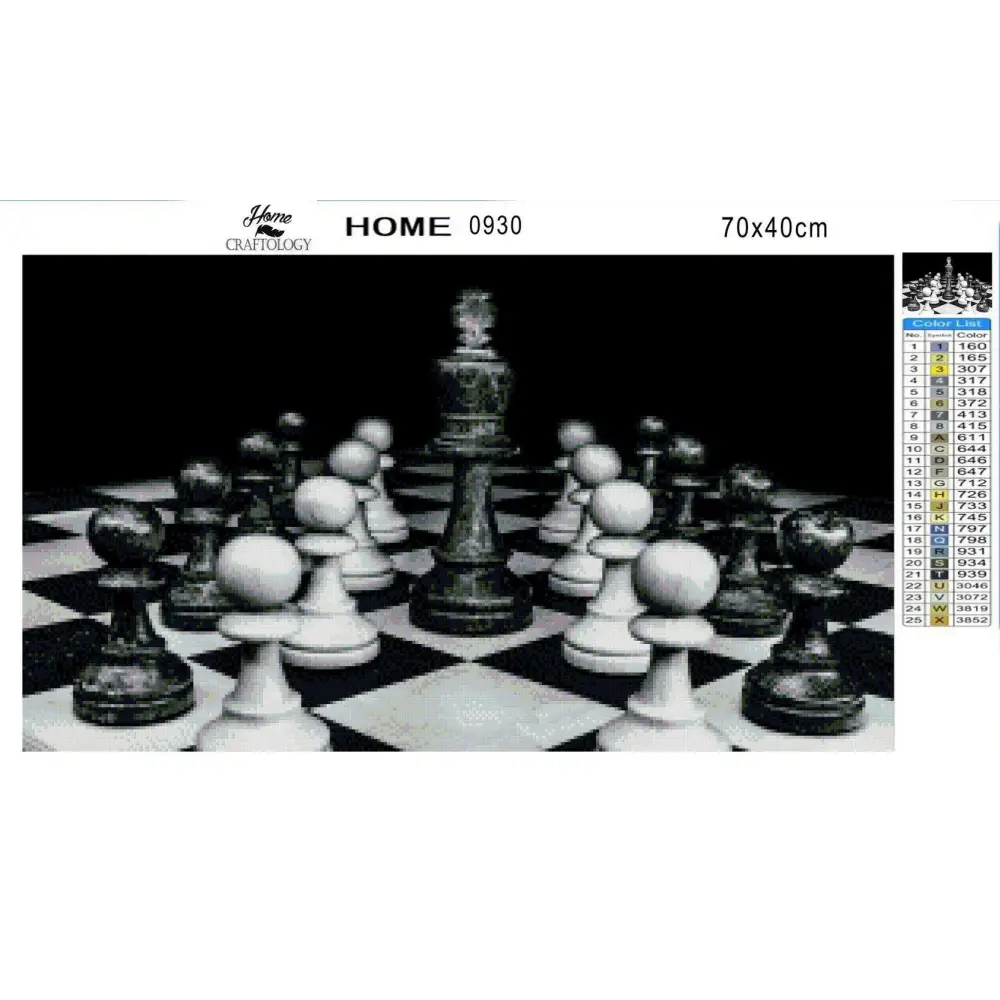Chess - Diamond Painting Kit - Home Craftology