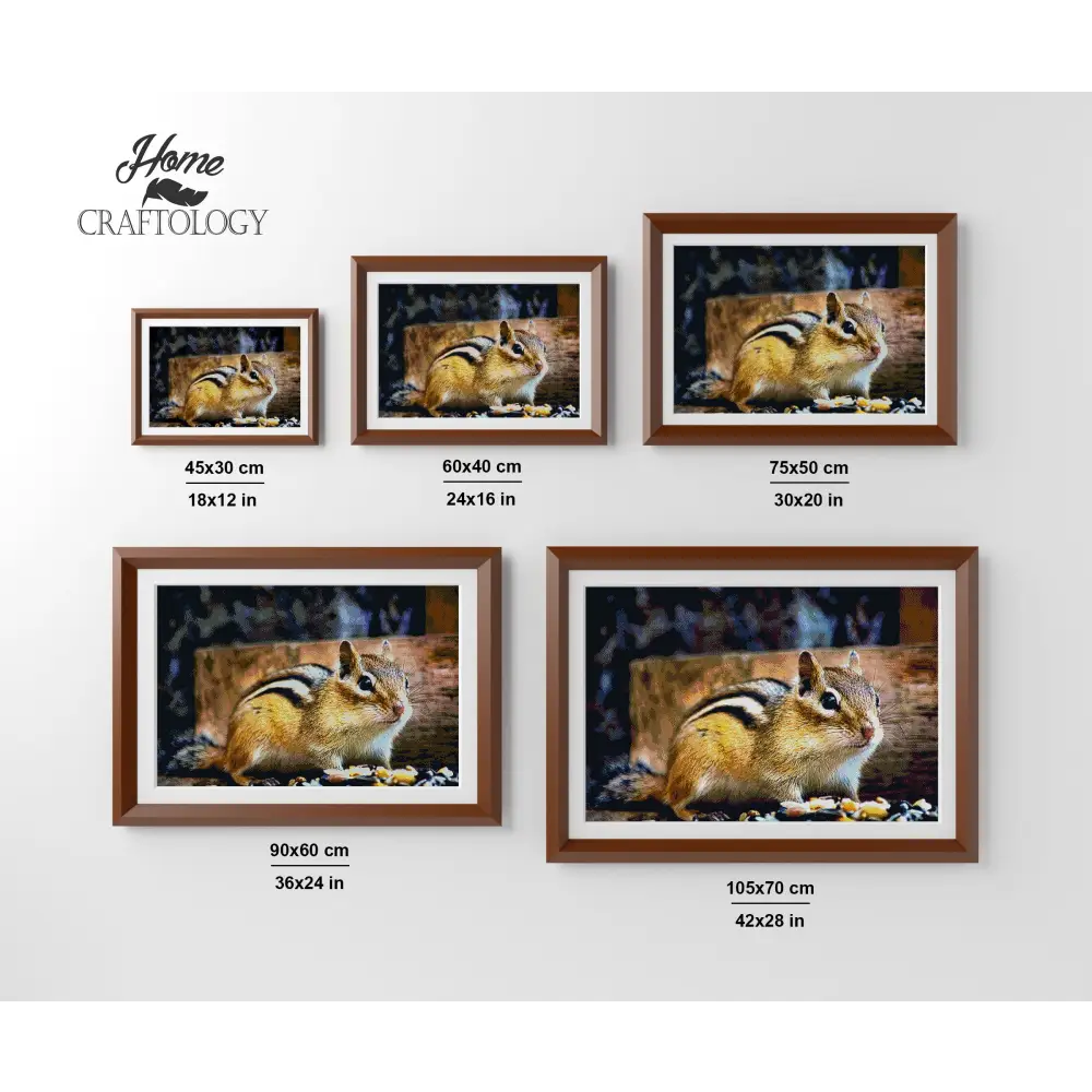 Chipmunk - Premium Diamond Painting Kit - Diamond Painting Kit
