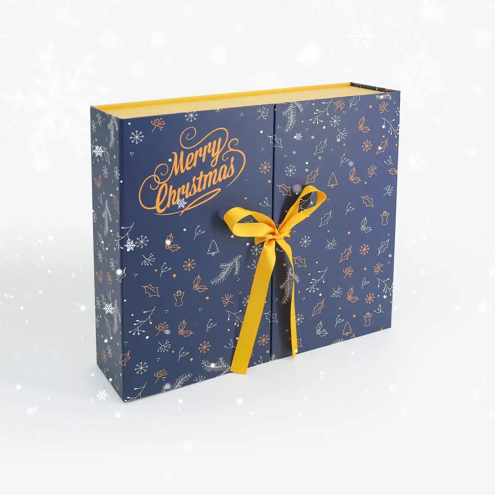 Christmas Advent Calendar Box - Blue - Advent Box