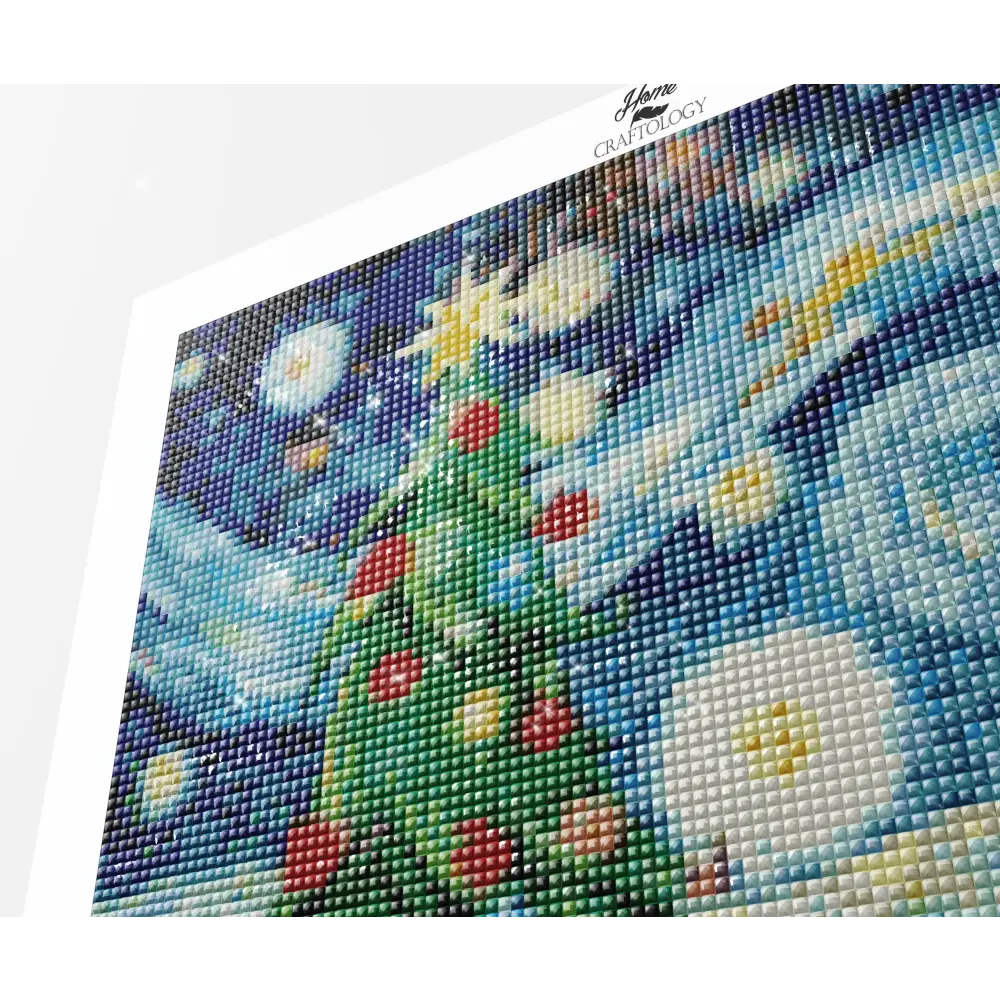 Christmas Starry Night - Exclusive Premium Diamond Painting Kit - Diamond Painting Kit