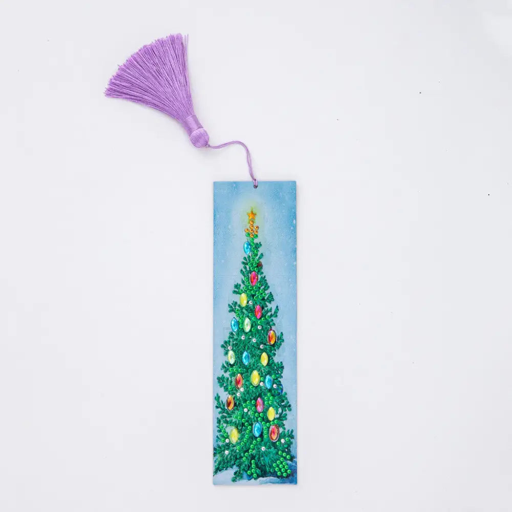 Christmas Tree - Diamond Painting Bookmark - Bookmark