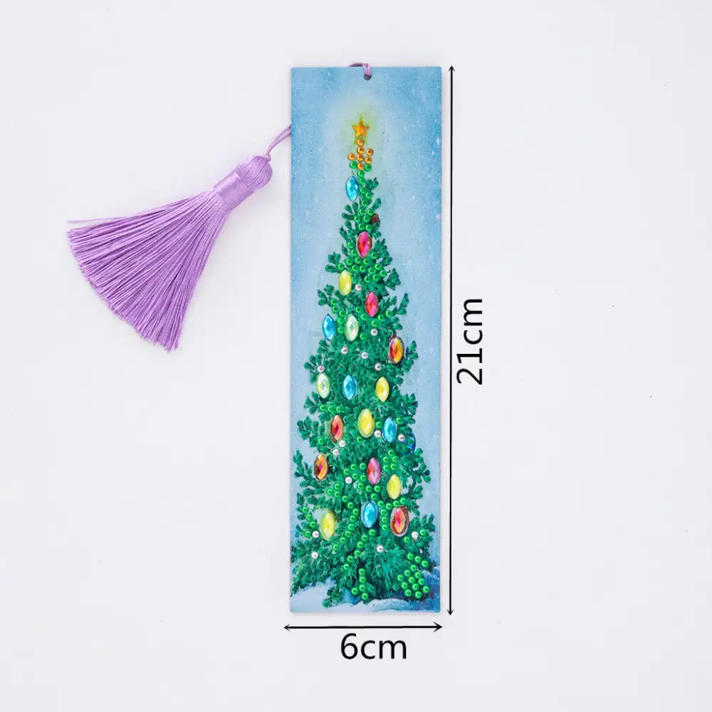 Christmas Tree - Diamond Painting Bookmark - Bookmark