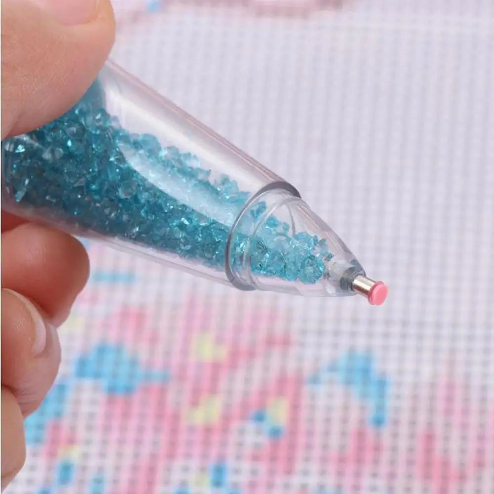 Chunky Diamond Painting Pen with Drill Storage OCU - Diamond Painting Accessory