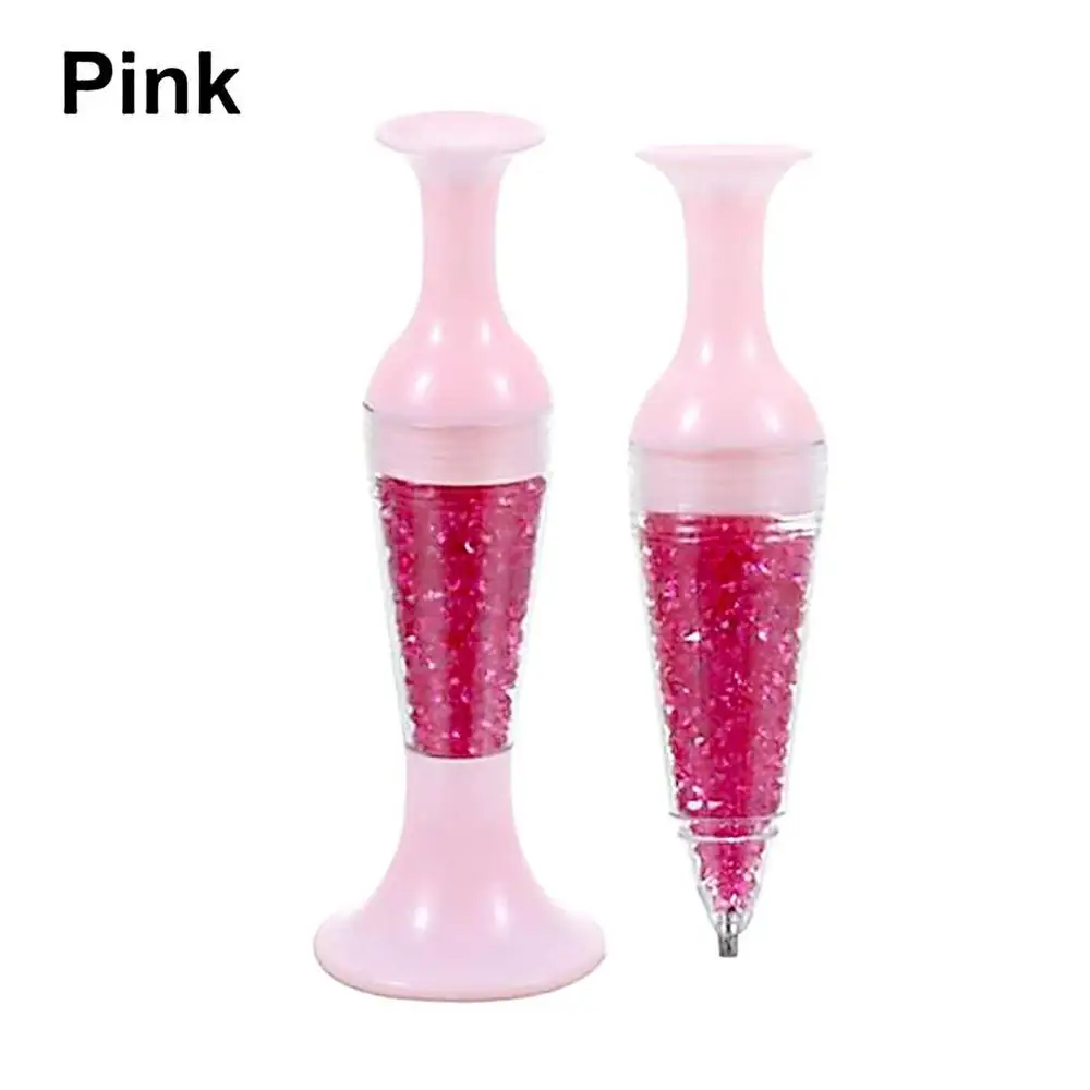 Chunky Diamond Painting Pen with Drill Storage OCU - Pink - Diamond Painting Accessory