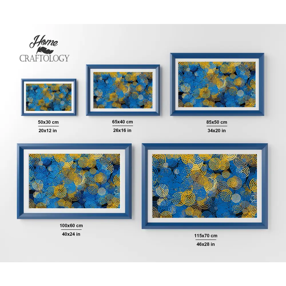 Circle Abstract - Premium Diamond Painting Kit - Diamond Painting Kit