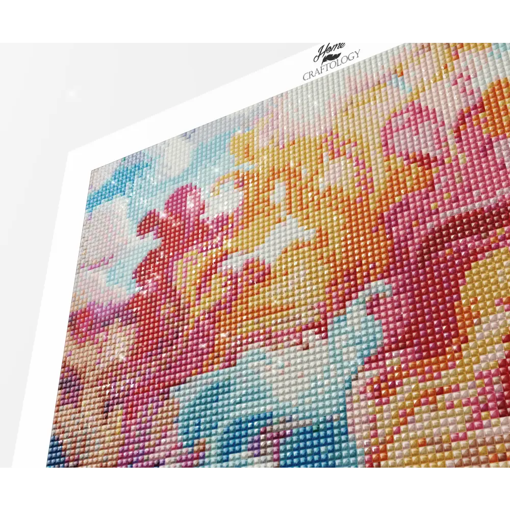 Clouds Abstract - Exclusive Premium Diamond Painting Kit - Diamond Painting Kit