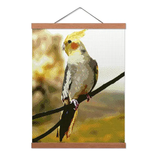 Cockatiel - Exclusive Premium Diamond Painting Kit - Diamond Painting Kit
