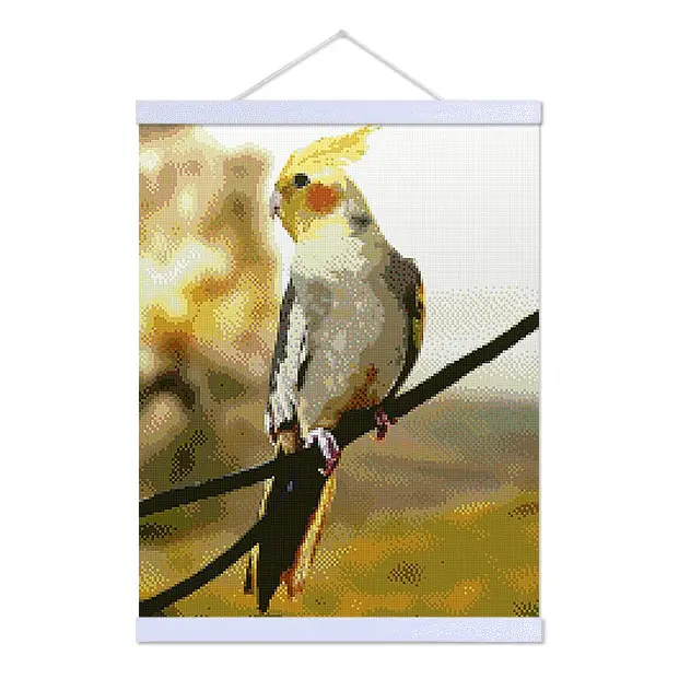 Cockatiel - Exclusive Premium Diamond Painting Kit - Diamond Painting Kit