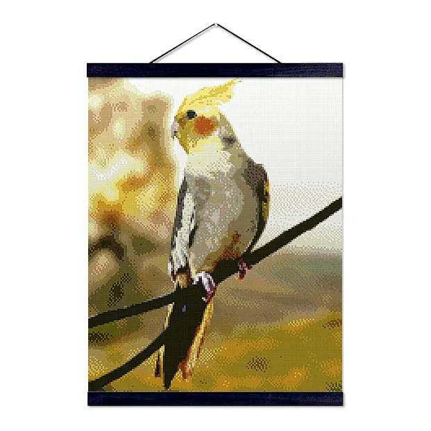 Cockatiel - Exclusive Premium Diamond Painting Kit - Diamond Painting Kit