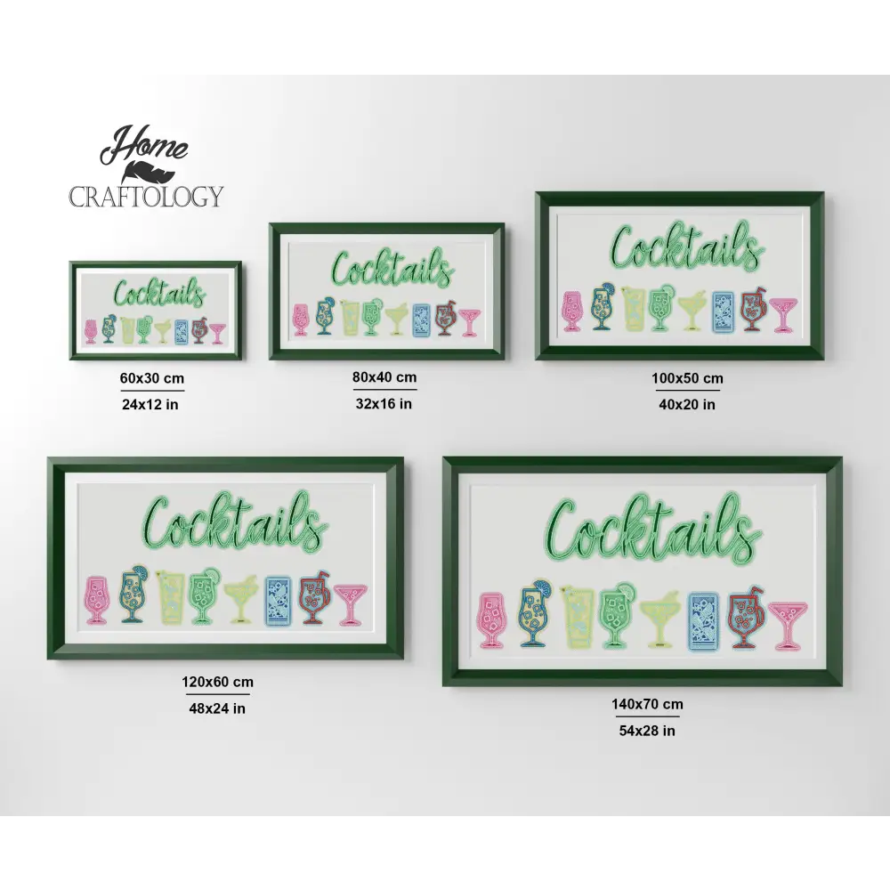 Cocktails - Premium Diamond Painting Kit - Diamond Painting Kit