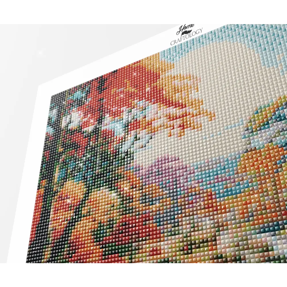 Colorful Autumn Forest - Exclusive Premium Diamond Painting Kit - Diamond Painting Kit