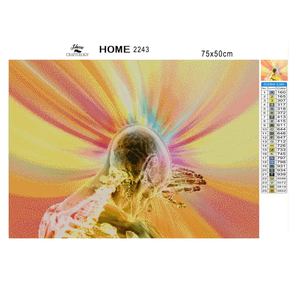 Colorful Brain - Premium Diamond Painting Kit - Diamond Painting Kit
