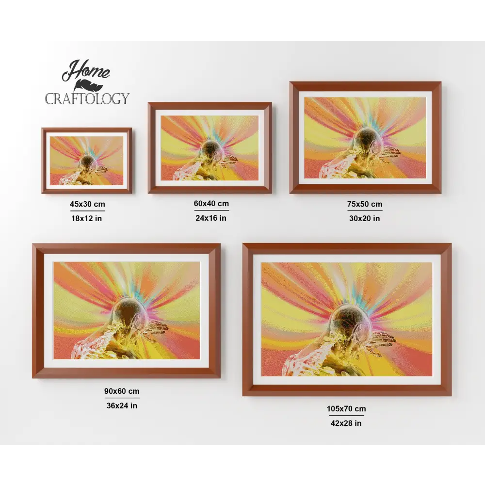 Colorful Brain - Premium Diamond Painting Kit - Diamond Painting Kit