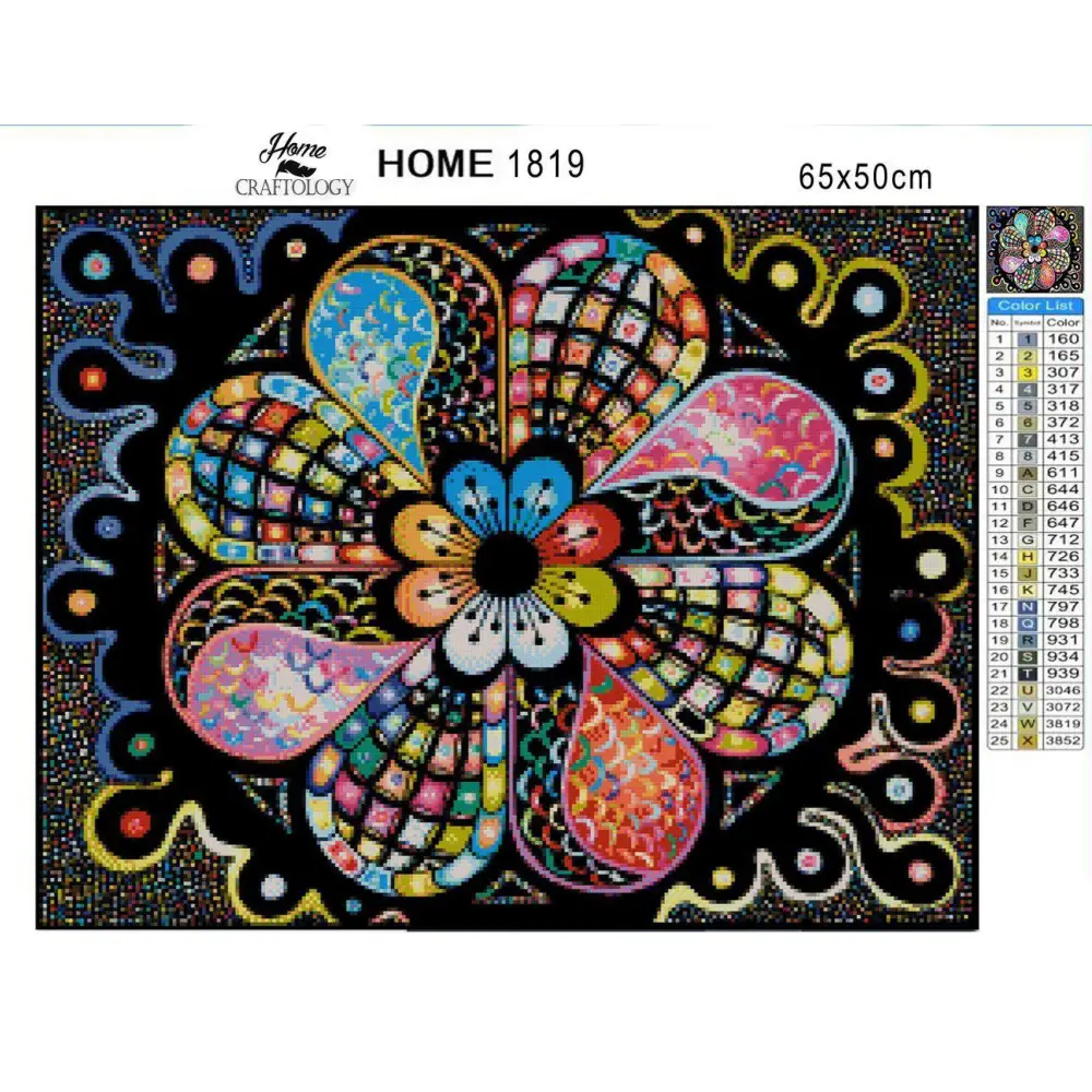 Colorful Mandala - Premium Diamond Painting Kit - Diamond Painting Kit