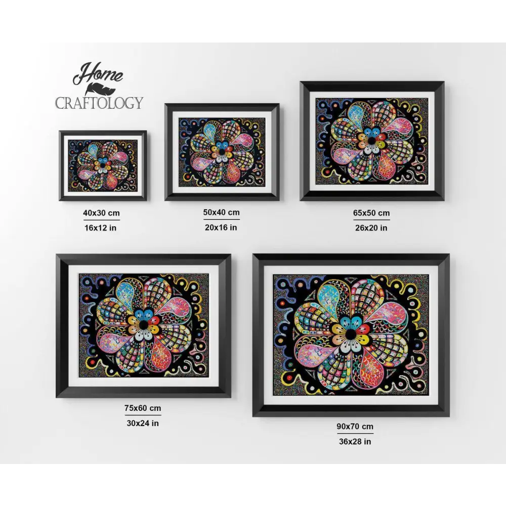 Colorful Mandala - Premium Diamond Painting Kit - Diamond Painting Kit