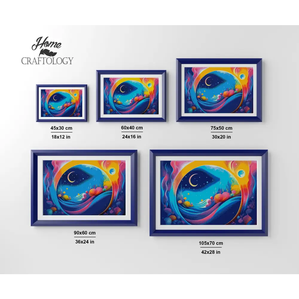 Colorful Seabed - Premium Diamond Painting Kit - Diamond Painting Kit