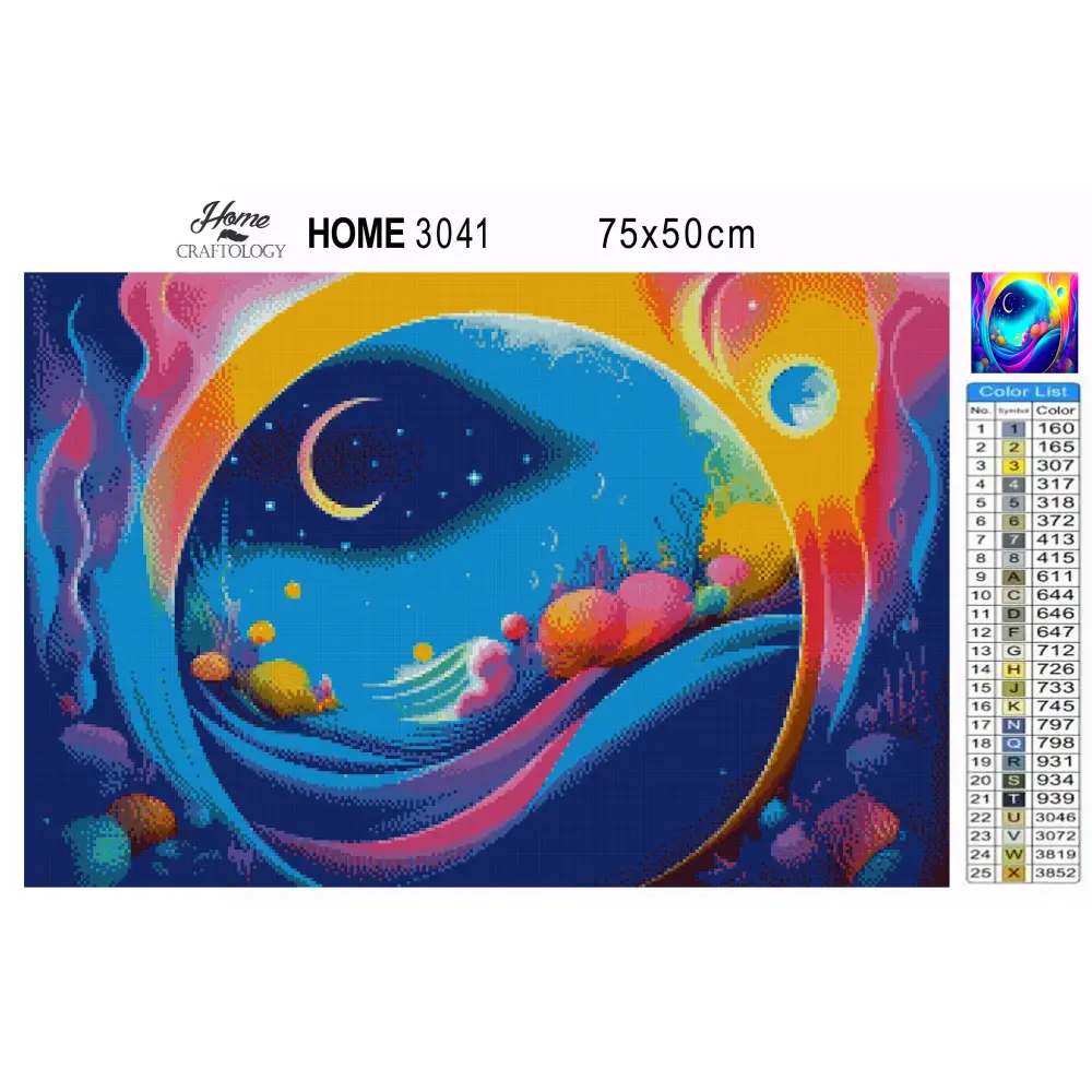 Colorful Seabed - Premium Diamond Painting Kit - Diamond Painting Kit