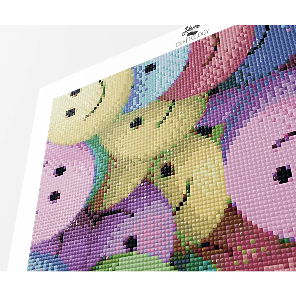 Colorful Smiles - Premium Diamond Painting Kit - Diamond Painting Kit