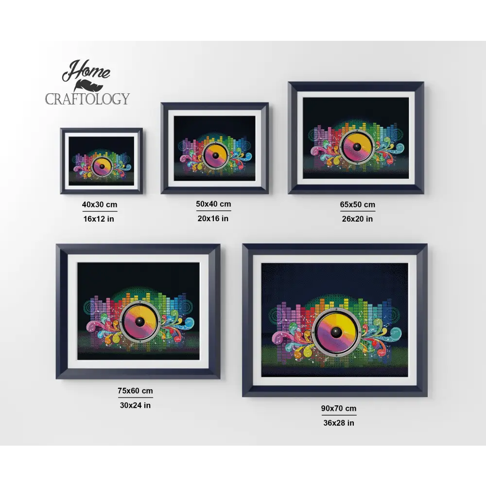 Colorful Sounds - Premium Diamond Painting Kit - Diamond Painting Kit