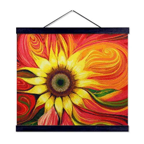 Colorful Sunflower - Exclusive Premium Diamond Painting Kit - Diamond Painting Kit