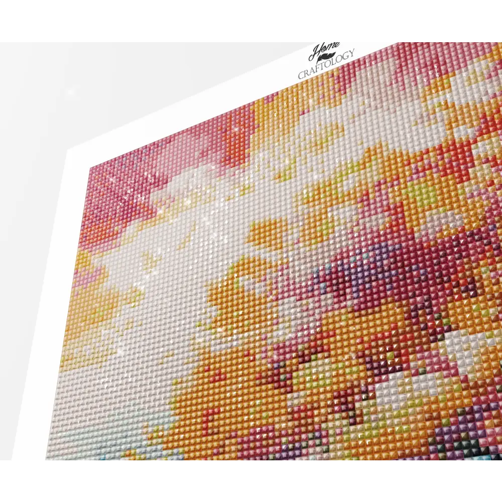 Colorful Tree Painting - Exclusive Premium Diamond Painting Kit - Diamond Painting Kit