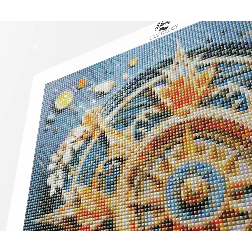Compass Mandala - Exclusive Premium Diamond Painting Kit - Diamond Painting Kit