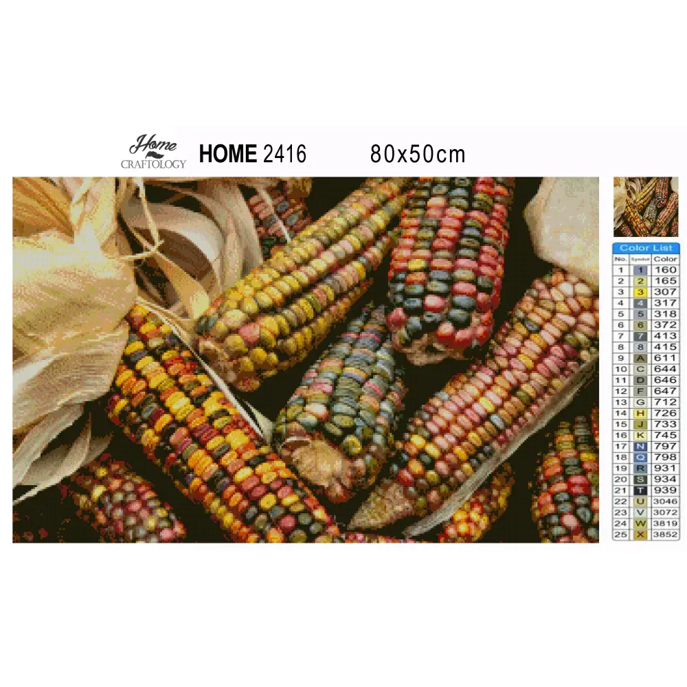 Corn - Premium Diamond Painting Kit - Diamond Painting Kit
