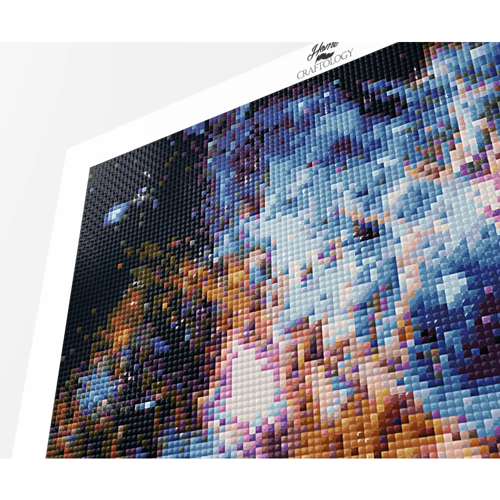 Cosmic Winter Wonderland - Premium Diamond Painting Kit - Diamond Painting Kit