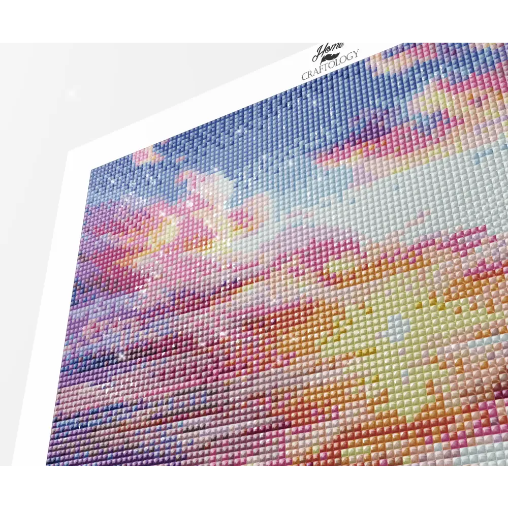 Cotton Candy Clouds - Exclusive Premium Diamond Painting Kit - Diamond Painting Kit