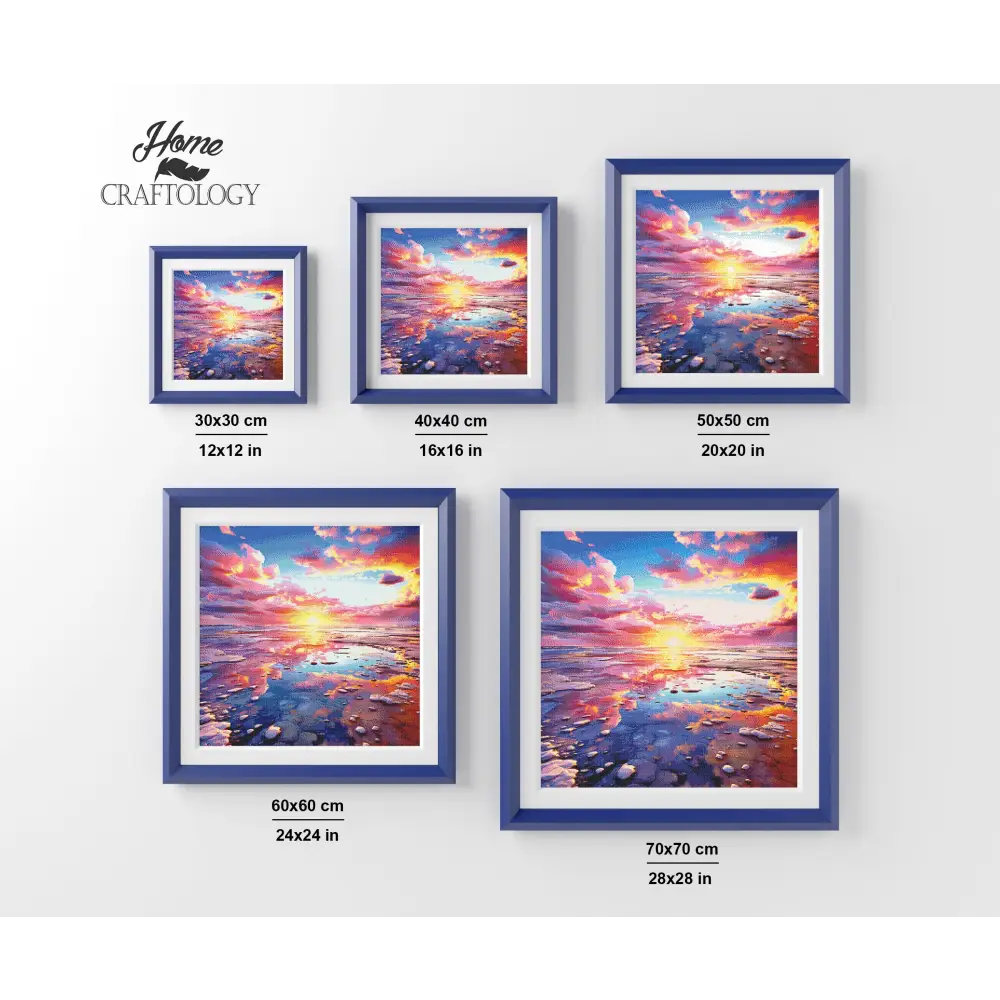 Cotton Candy Clouds - Exclusive Premium Diamond Painting Kit - Diamond Painting Kit