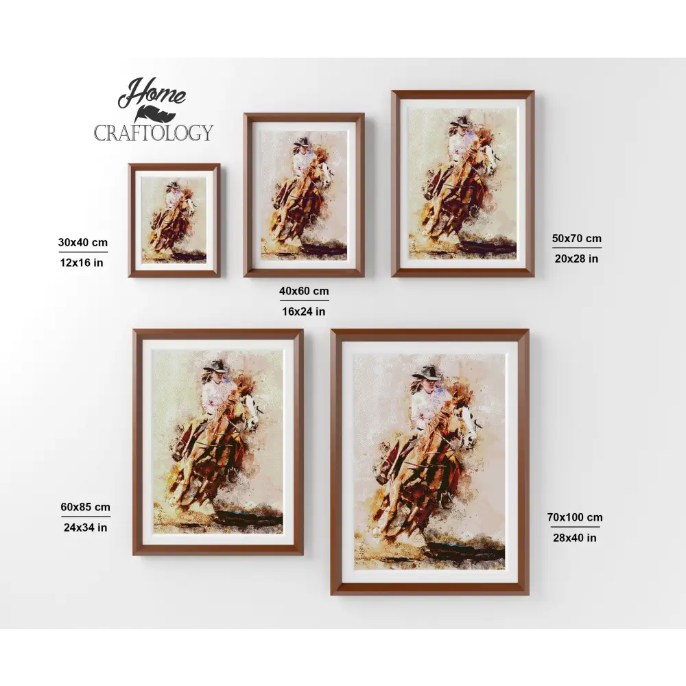 Cowgirls - Premium Diamond Painting Kit - Diamond Painting Kit