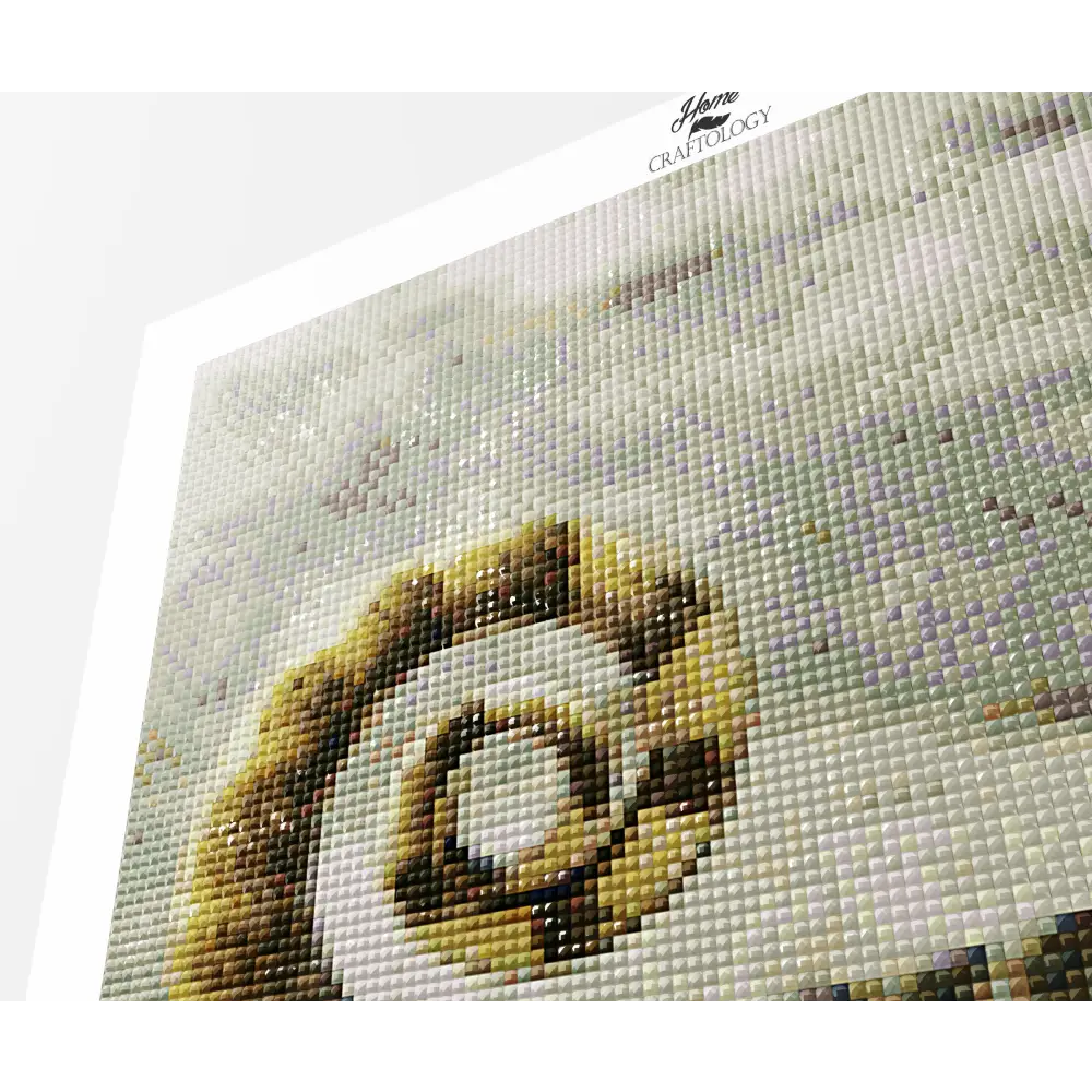 Curly-tailed Lizard - Premium Diamond Painting Kit - Diamond Painting Kit