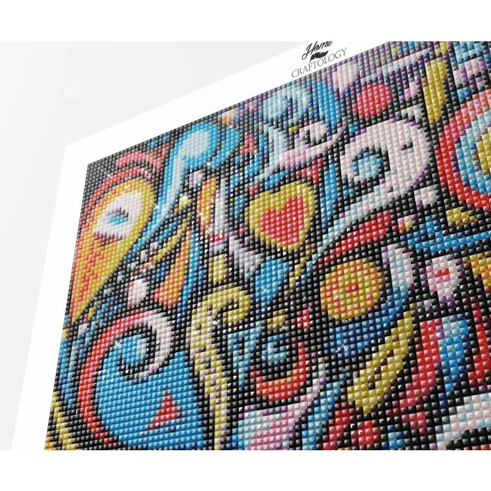 Cute Abstract Images - Exclusive Premium Diamond Painting Kit - Diamond Painting Kit