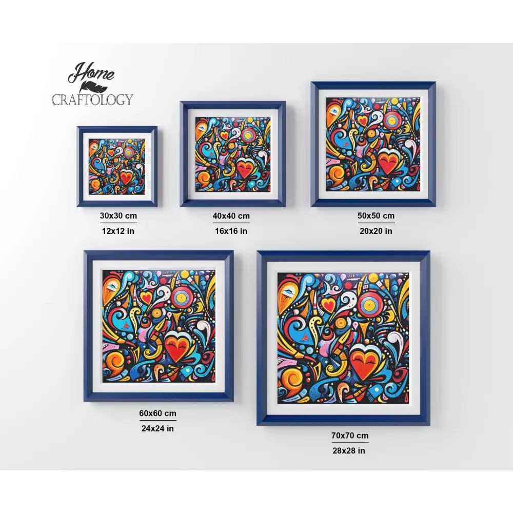 Cute Abstract Images - Exclusive Premium Diamond Painting Kit - Diamond Painting Kit