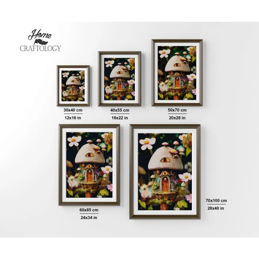 Cute Little Fairy House - Premium Diamond Painting Kit - Diamond Painting Kit