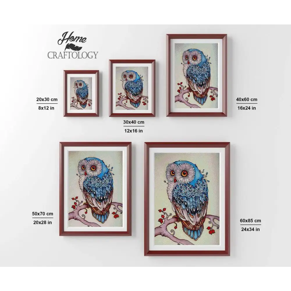 Cute Owl - Premium Diamond Painting Kit - Diamond Painting Kit