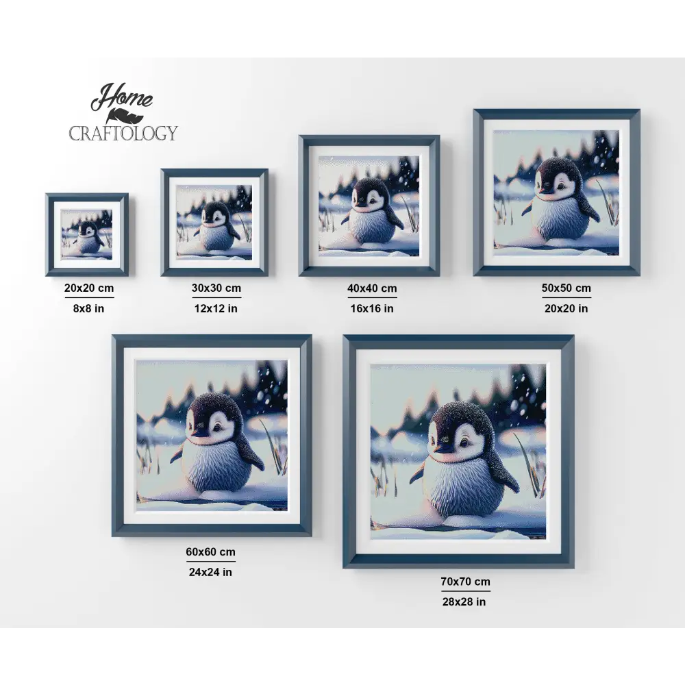 Cutest Penguin - Premium Diamond Painting Kit - Diamond Painting Kit