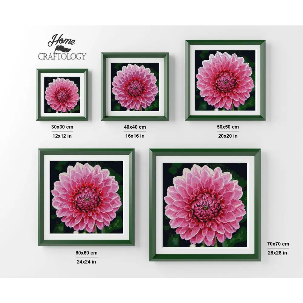 Dahlia - Premium Diamond Painting Kit - Diamond Painting Kit