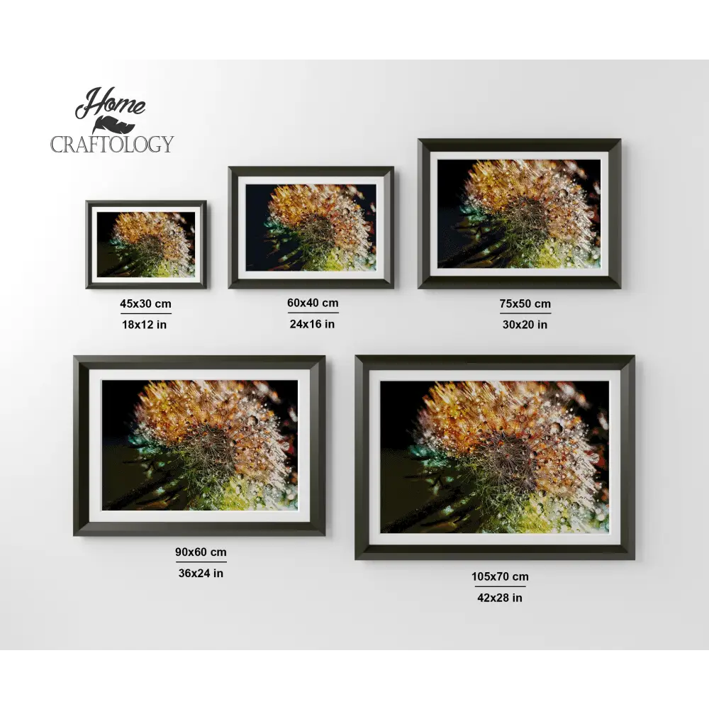 Dandelion Dewdrop - Premium Diamond Painting Kit - Diamond Painting Kit
