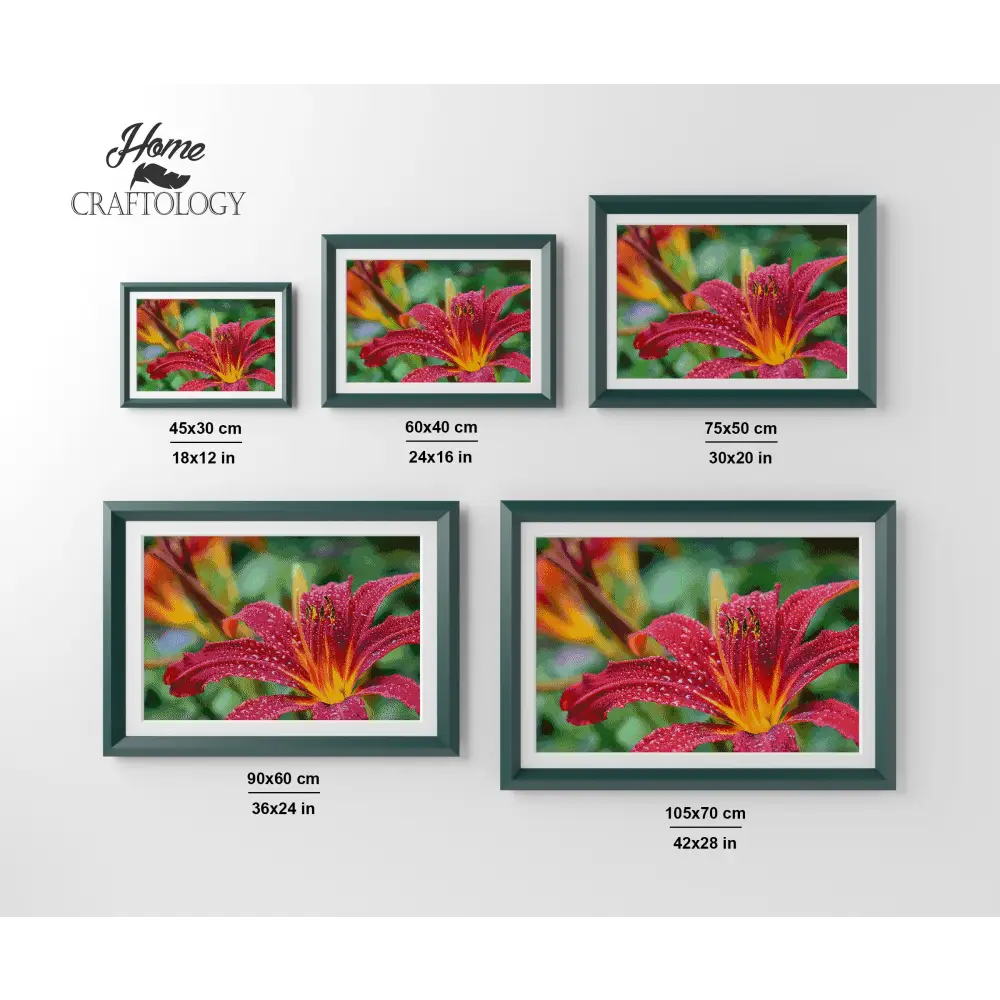 Daylily - Premium Diamond Painting Kit - Diamond Painting Kit