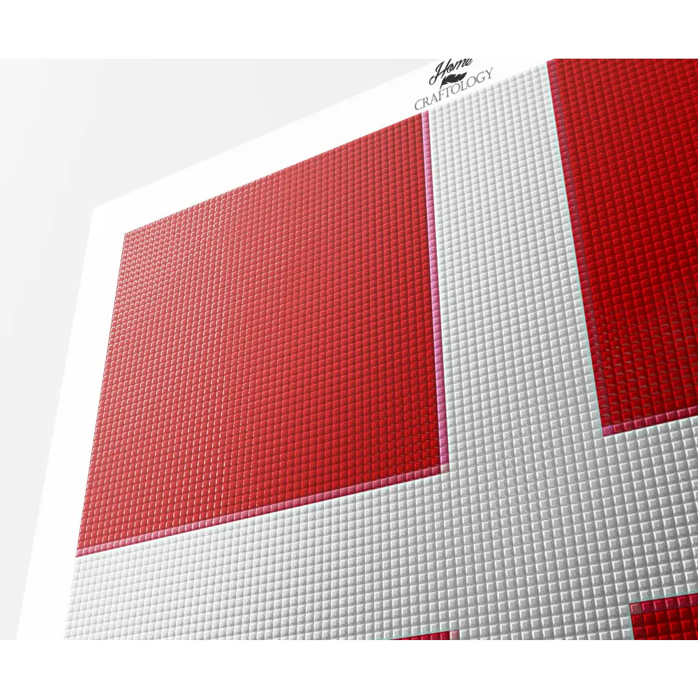 Denmark Flag - Premium Diamond Painting Kit - Diamond Painting Kit