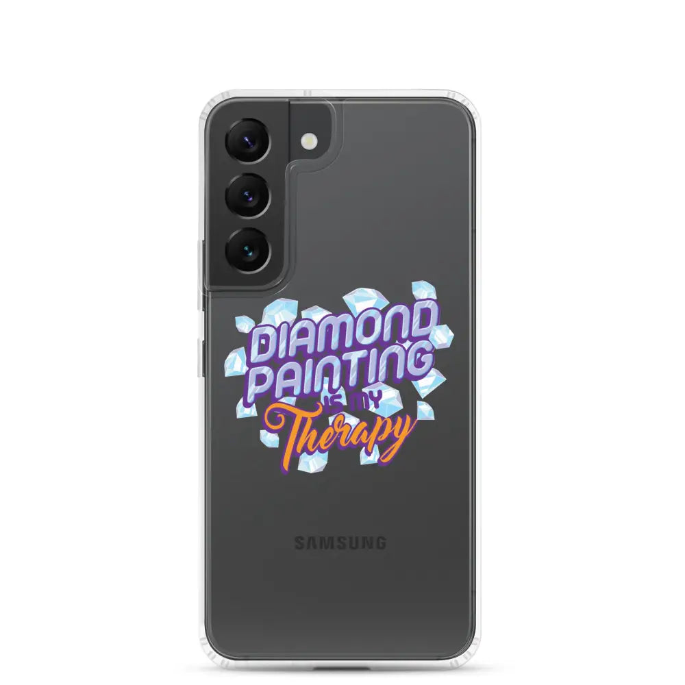 Diamond Painting Is My Therapy Samsung Case - Samsung Galaxy S22