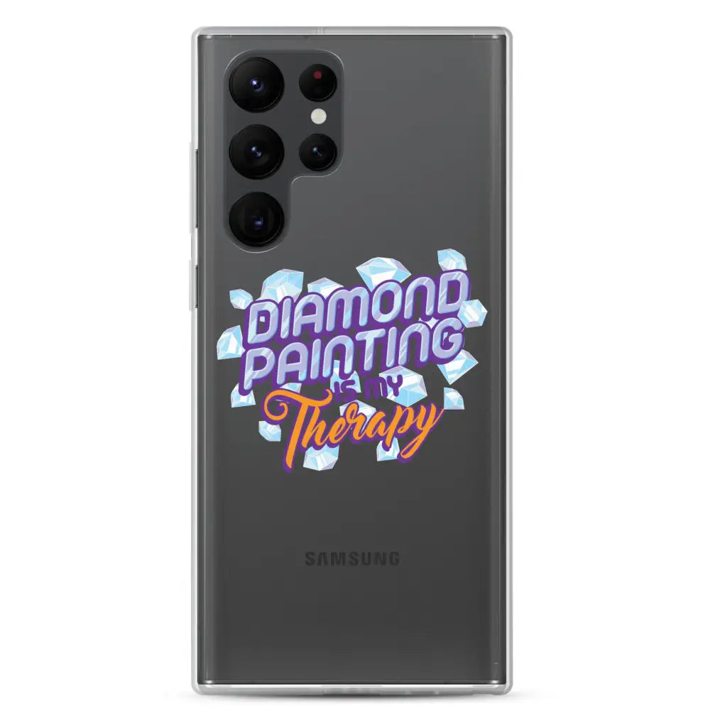 Diamond Painting Is My Therapy Samsung Case - Samsung Galaxy S22 Ultra
