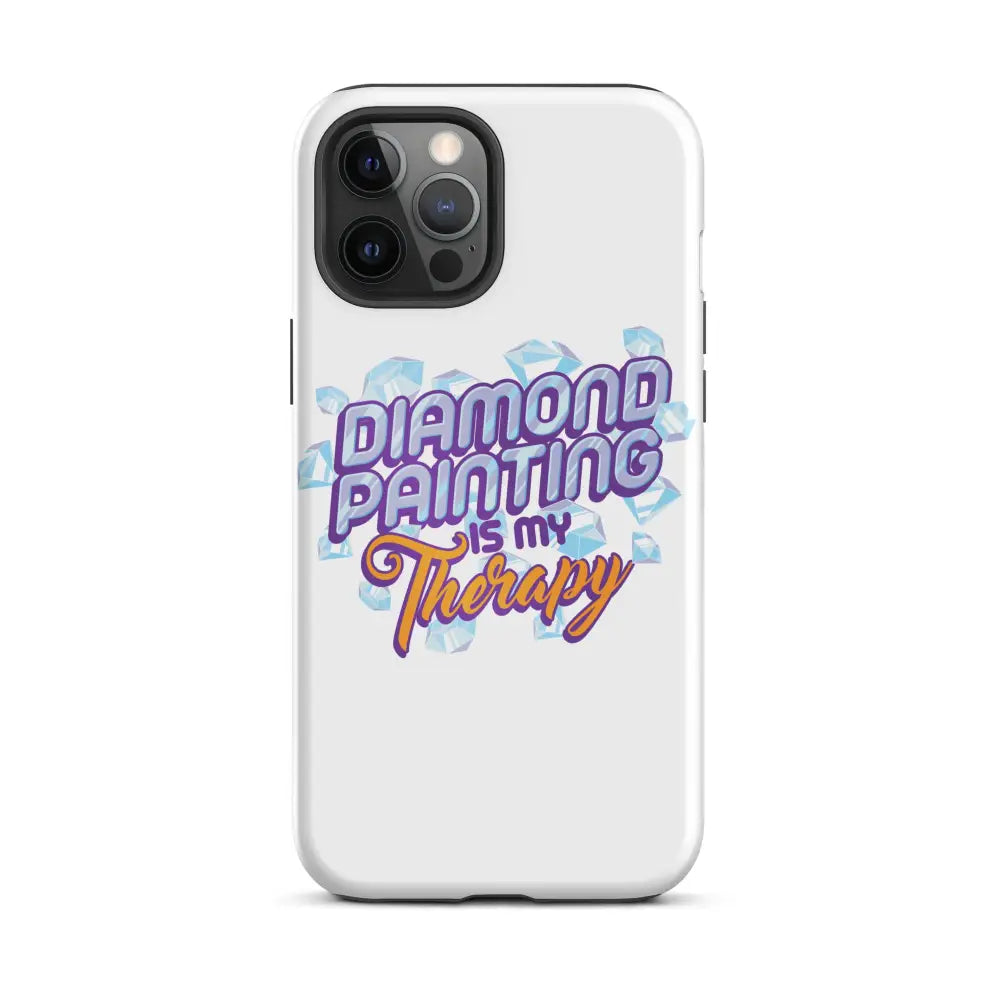 Diamond Painting Is My Therapy Tough iPhone case - iPhone 12 Pro Max