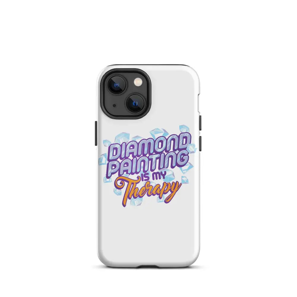 Diamond Painting Is My Therapy Tough iPhone case - iPhone 13 mini