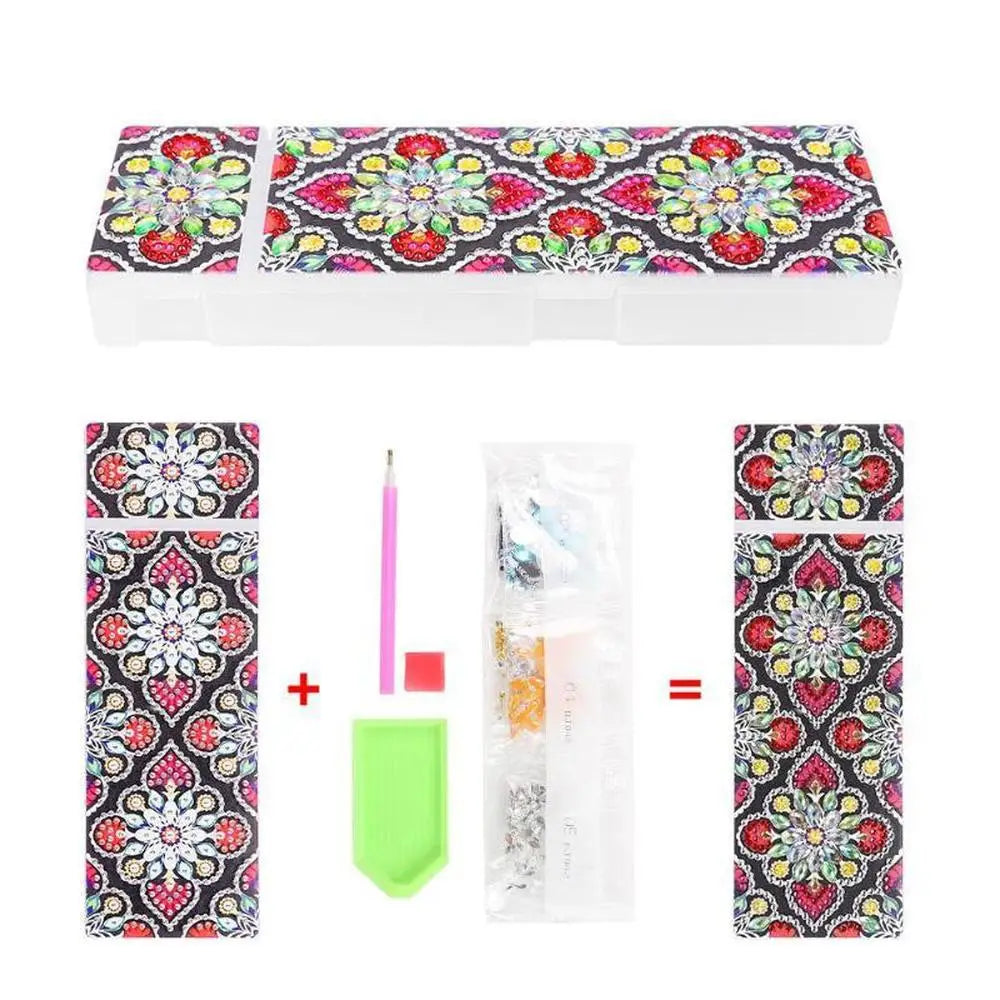 Diamonds - Diamond Painting Pencil Case - Pencil Case